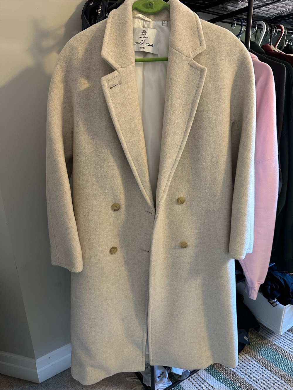 Slouch Coat Cashmere — Aritzia
